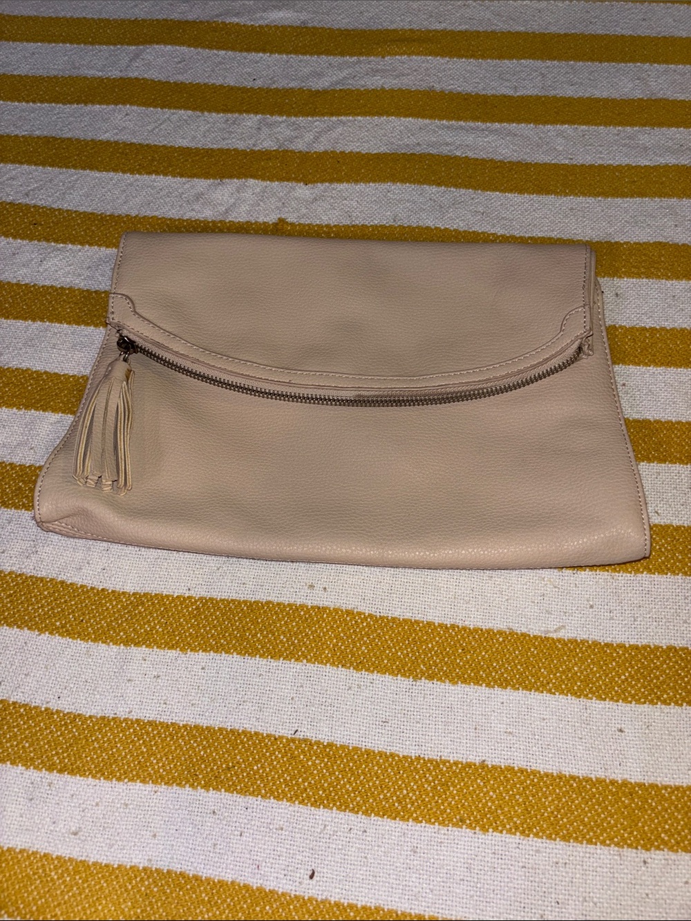 Express Envelope Tassel Clutch